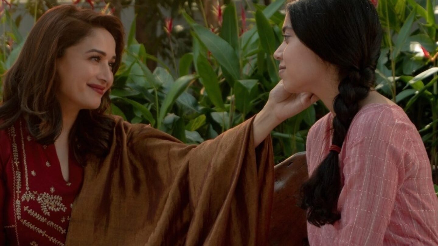 Madhuri no sabía que su hija de Fame Game es la hija de Jaaved Jaaferi...