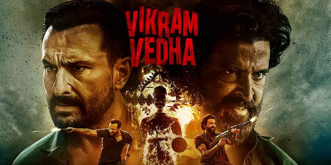 Reseña de Vikram Vedha: Pushkar y Gayatri superan su propia película con ...